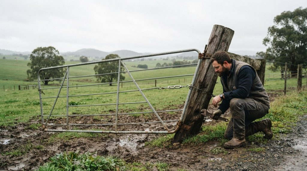 Rural Gate Repairs Churchill: How to Fix Sagging and Damaged Farm Gates